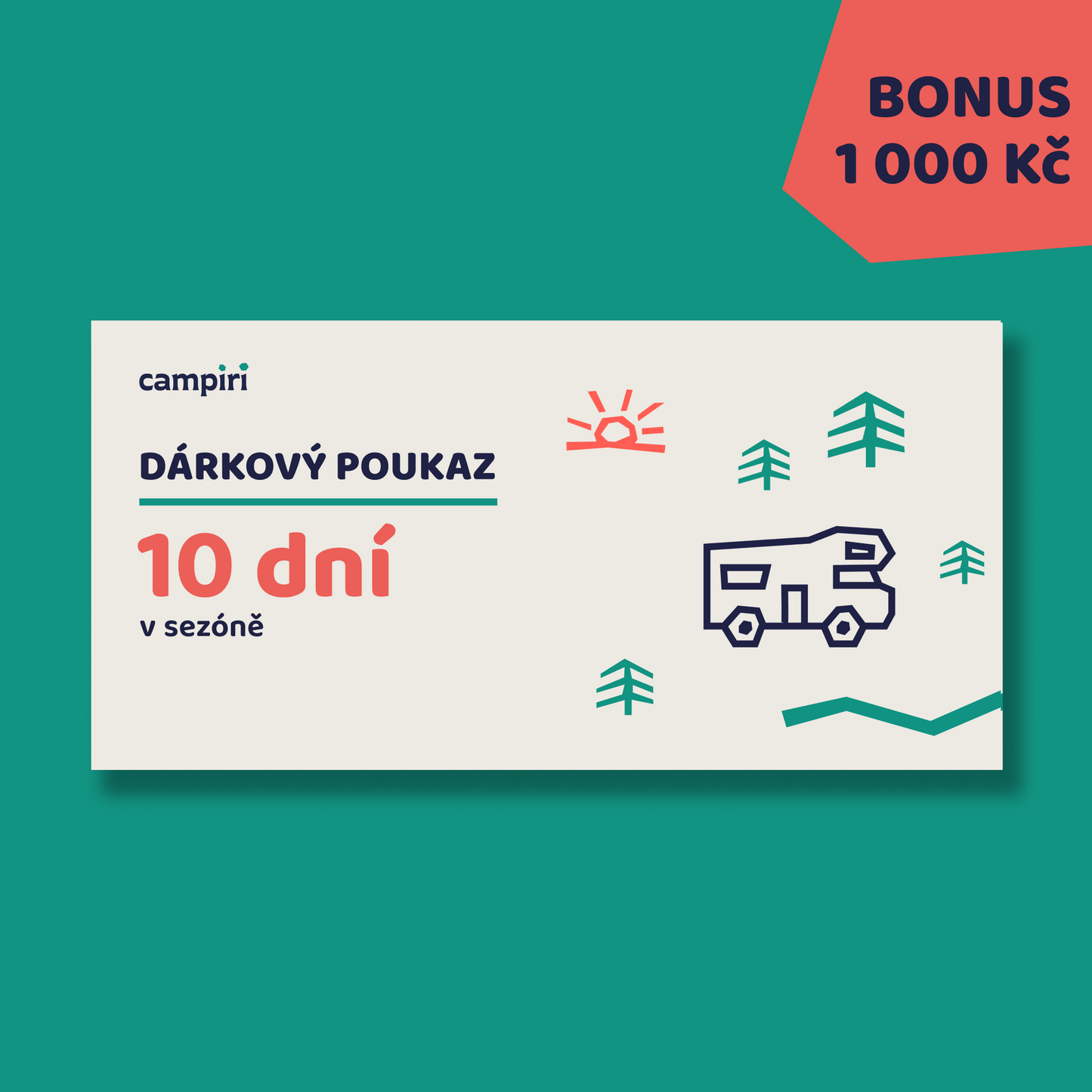 Voucher na počet dní | 3-10 dní
