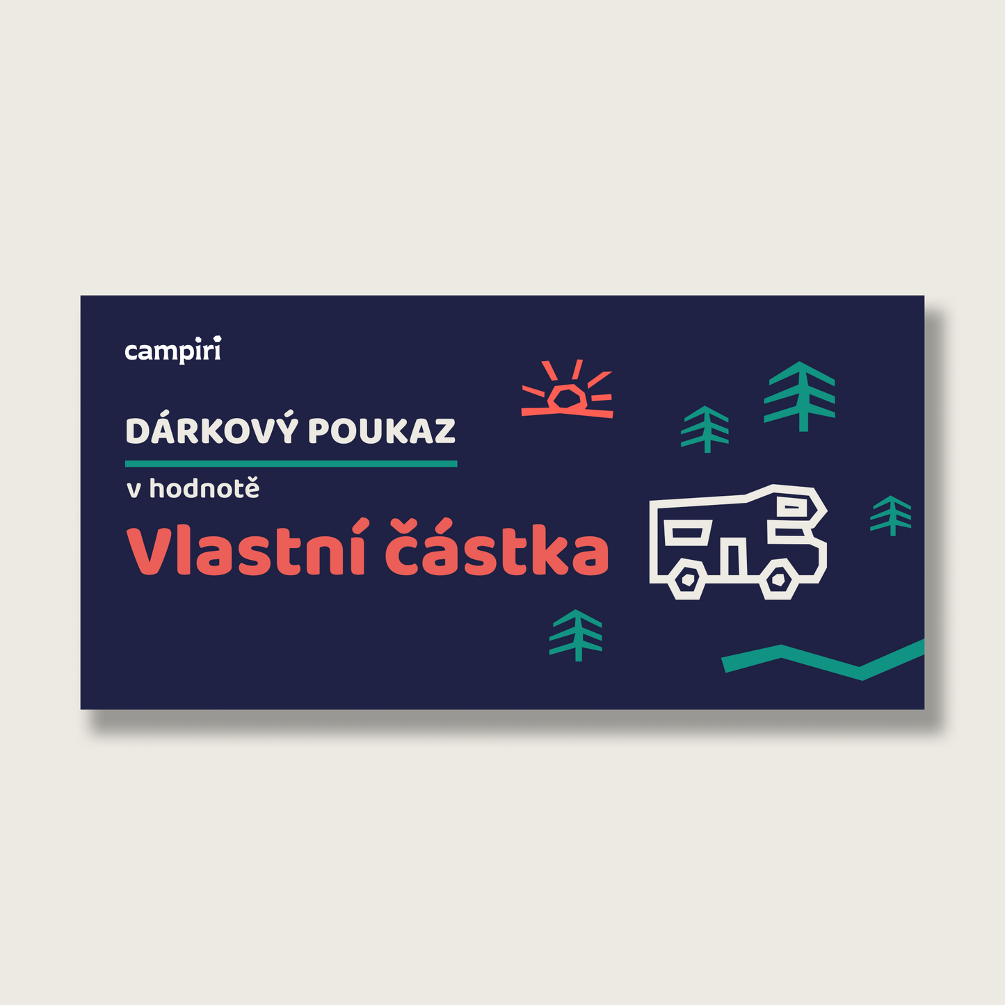 Voucher s vlastní částkou